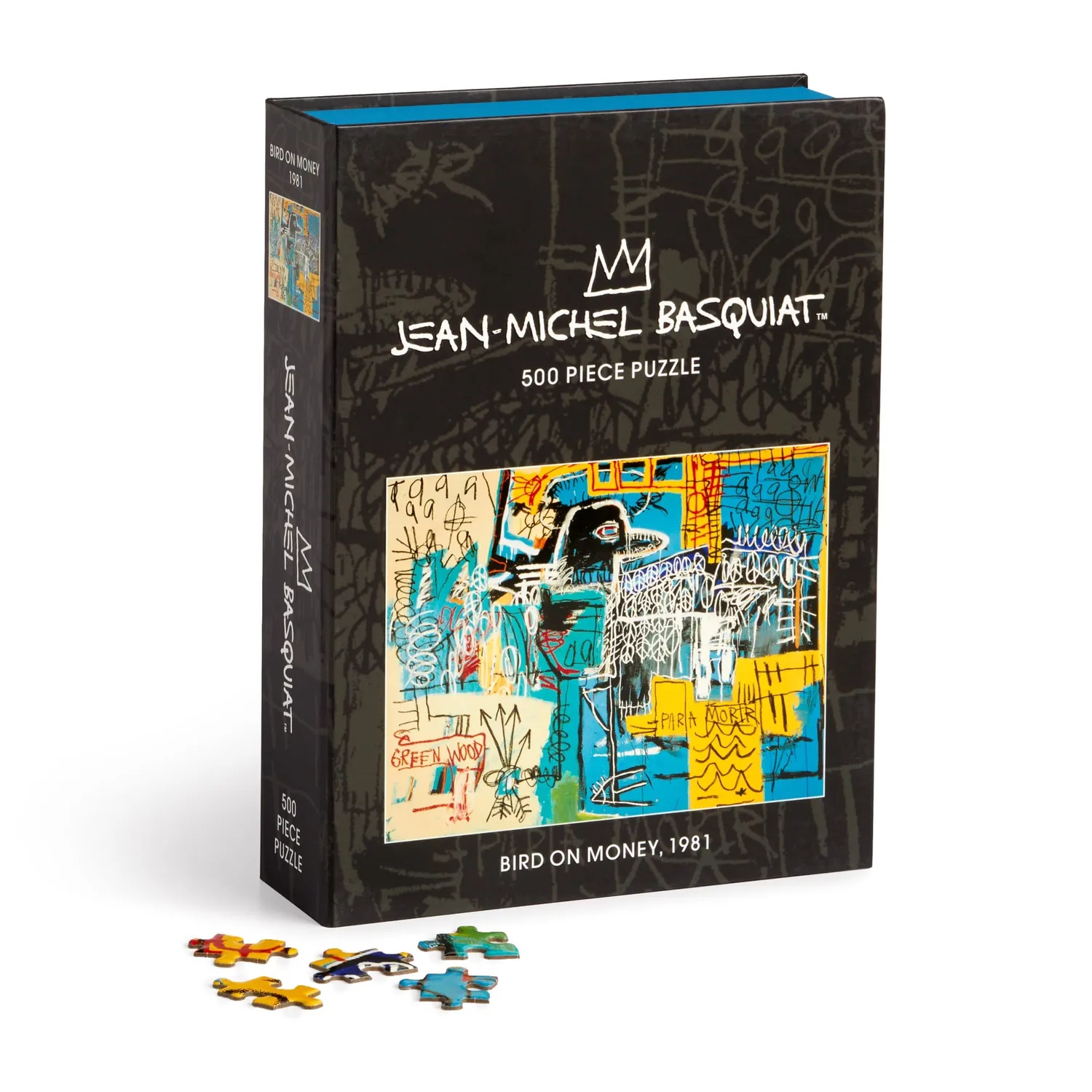 Good Puzzle Co. Basquiat Bird on Money puslespil 500 brikker bogæske