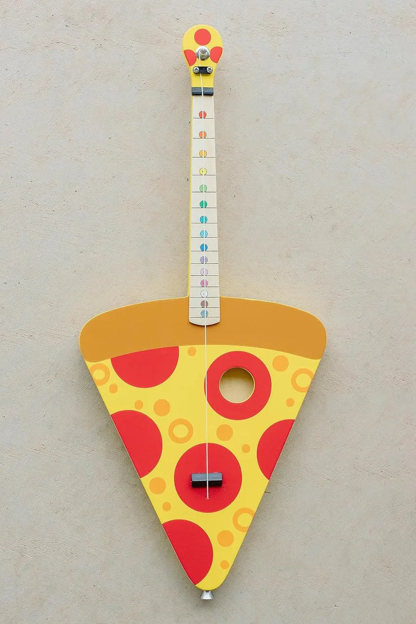 Tinkertar Pizza Guitar børneguitar 1 streng legetøj