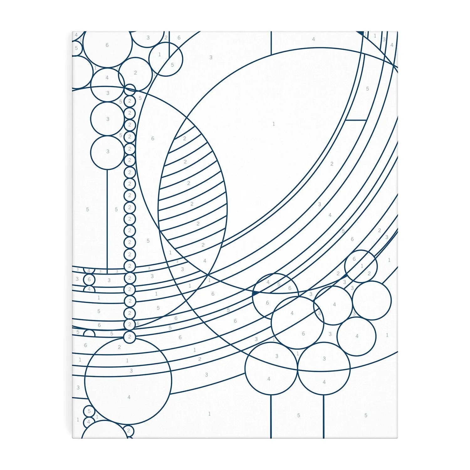 Good Puzzle Co. March Balloons mal efter tal sæt Wright