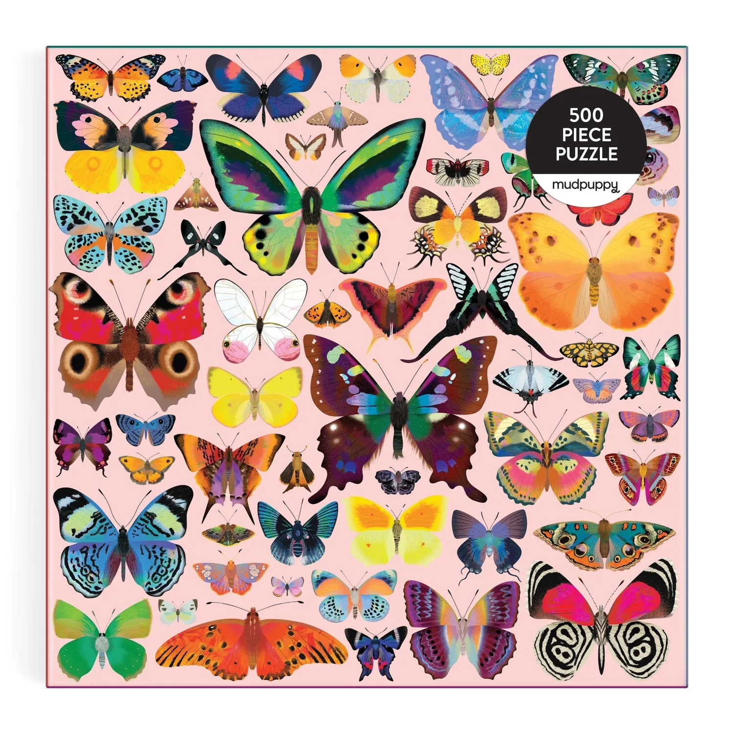 Good Puzzle Co. Brilliant Butterflies puslespil 500 brikker