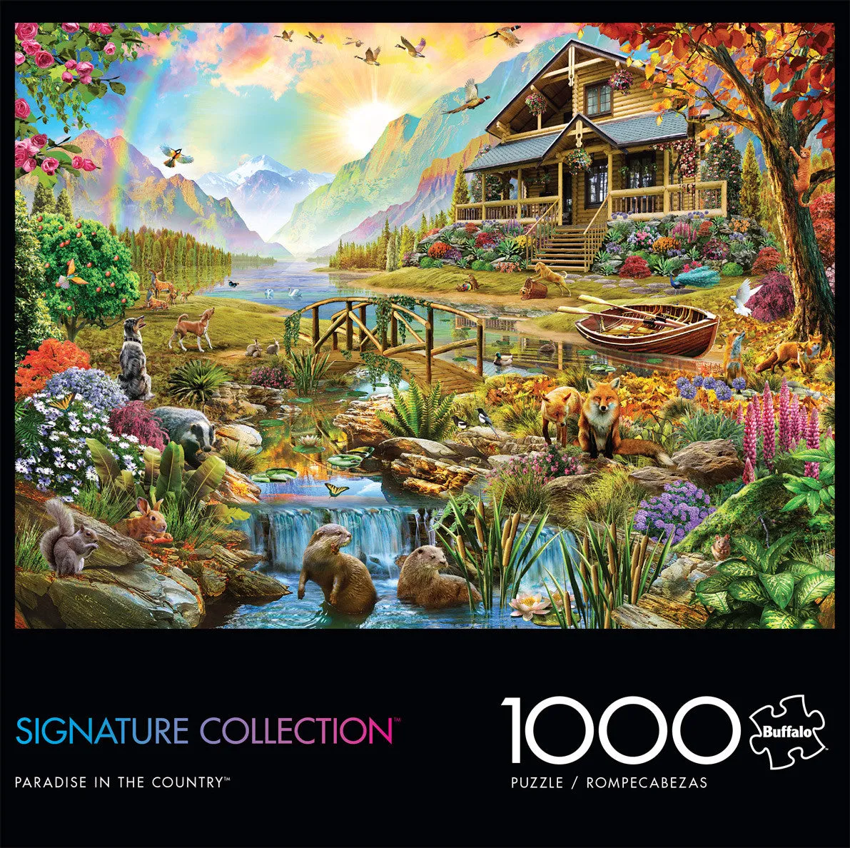 Buffalo Games Signature Paradise Country puslespil 1000 brikker