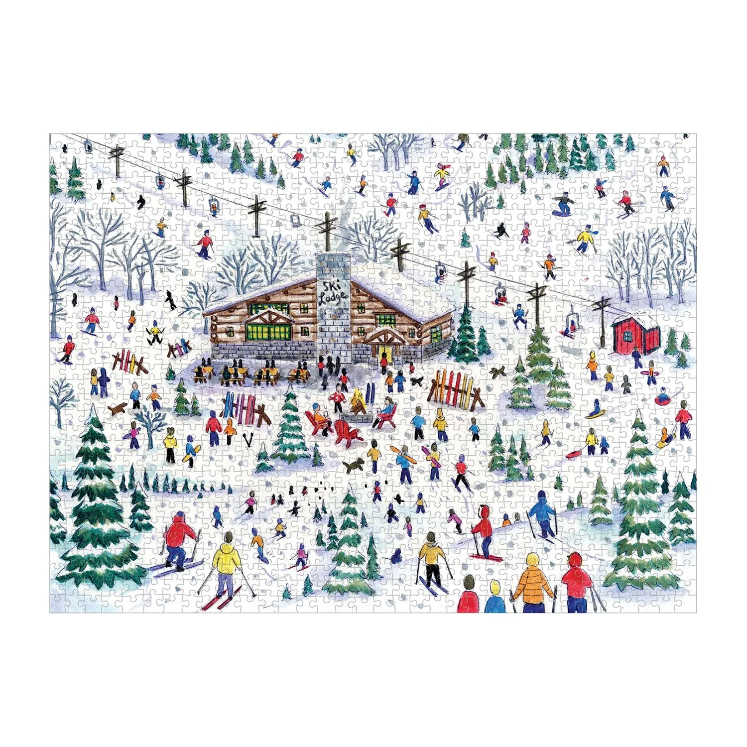 Good Puzzle Co Apres Ski puslespil 1000 brikker vinter