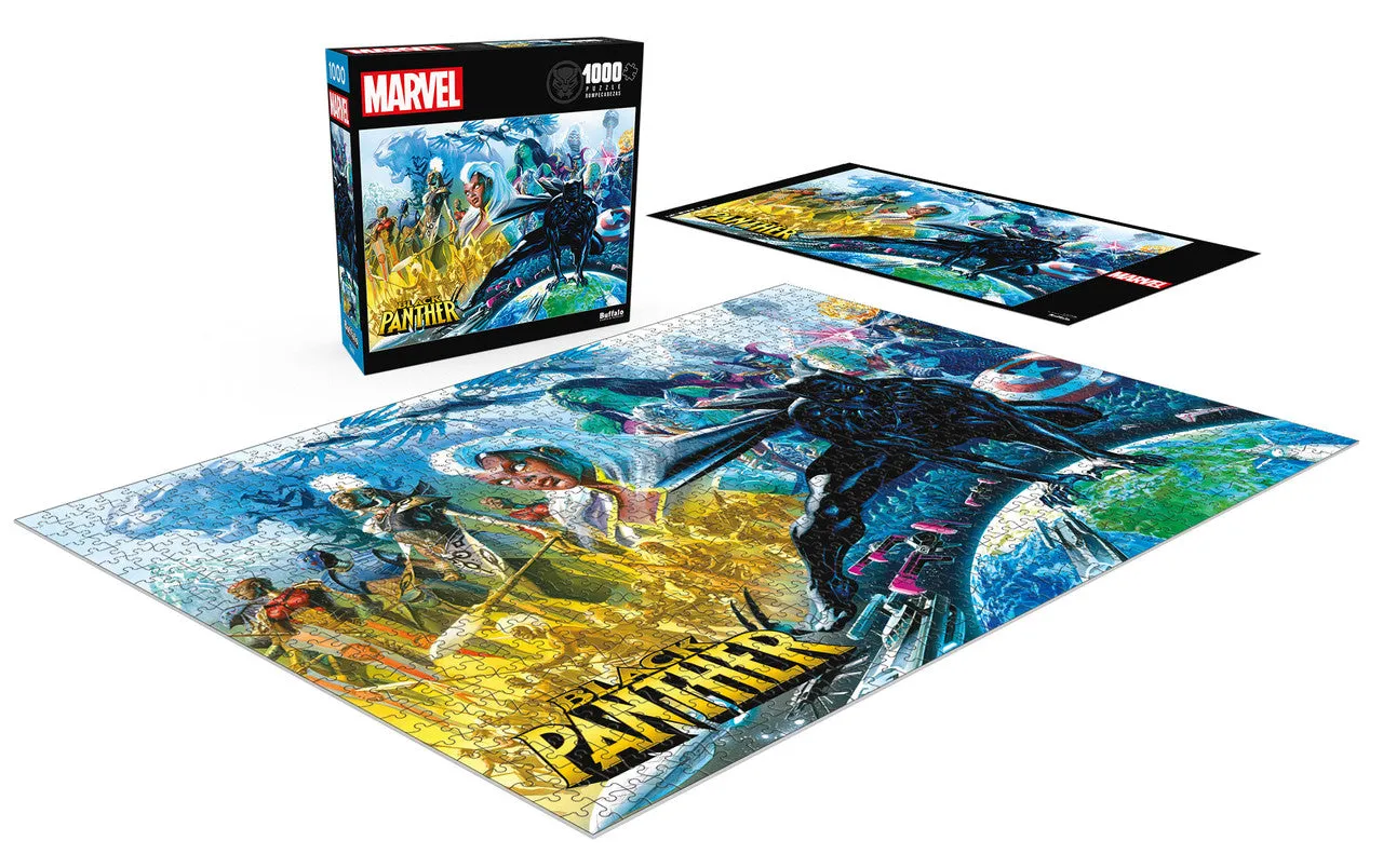 Buffalo Games Marvel Black Panther #1 puslespil 1000 brikker tegneserie