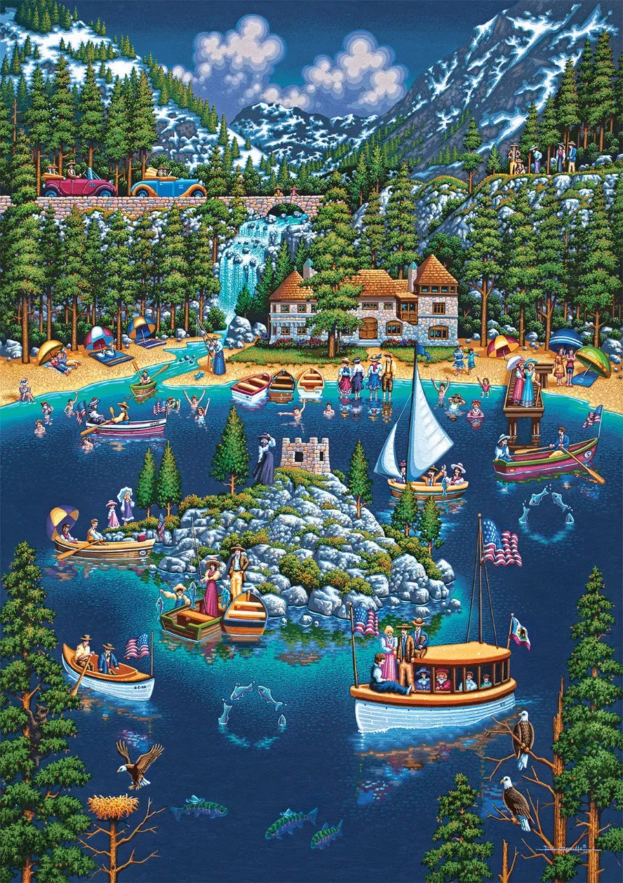 Buffalo Games Eric Dowdle Lake Tahoe puslespil 300 brikker store