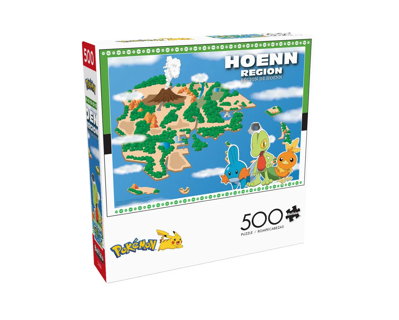 Buffalo Games Pokemon Hoenn Region puslespil 500 brikker