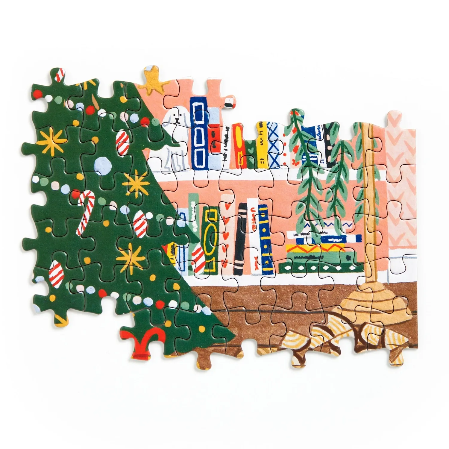 Galison Home for the Holidays adventspuslespil 500 brikker