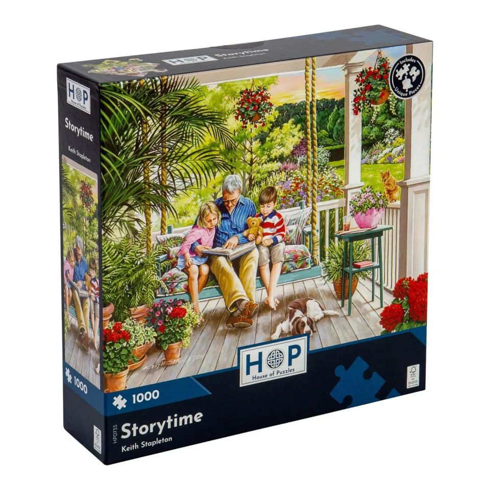 House of Puzzles Storytime puslespil 1000 brikker 48x69