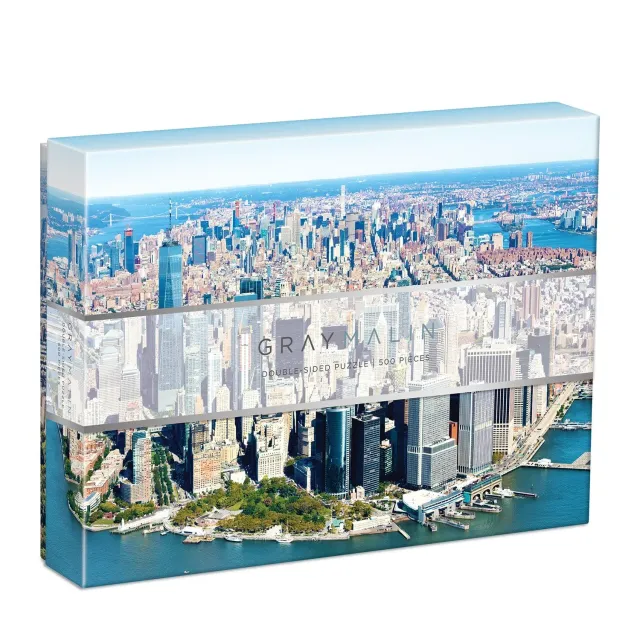 Good Puzzle Co. Gray Malin New York City puslespil 500 brikker dobbeltsidet