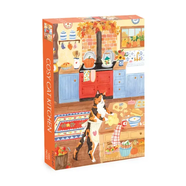 Olleo Cosy Cat Kitchen puslespil 1000 brikker kat