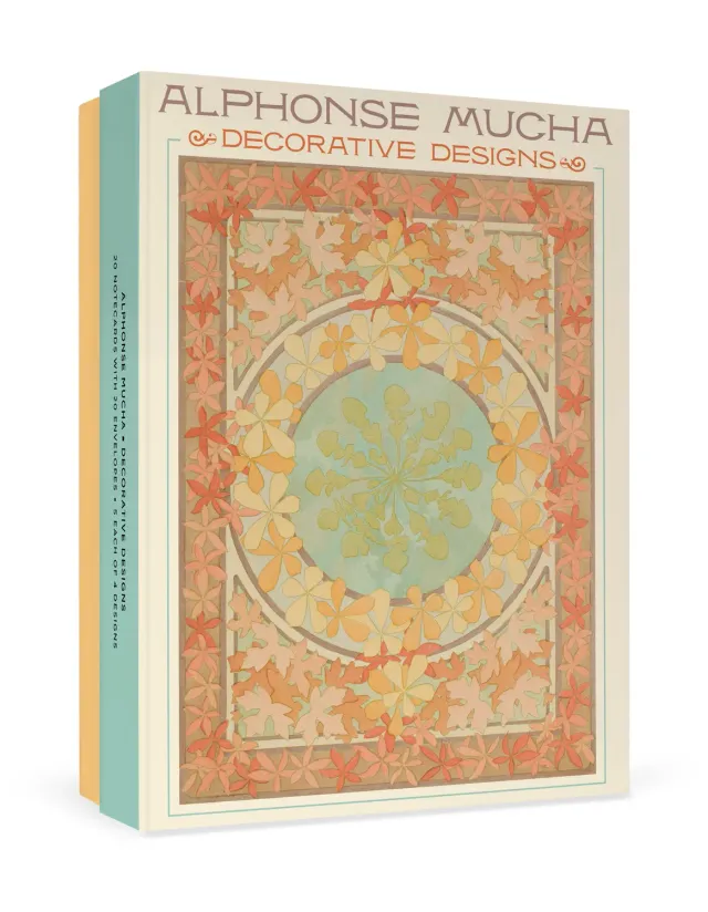 Pomegranate Alphonse Mucha brevkort 20 stk design