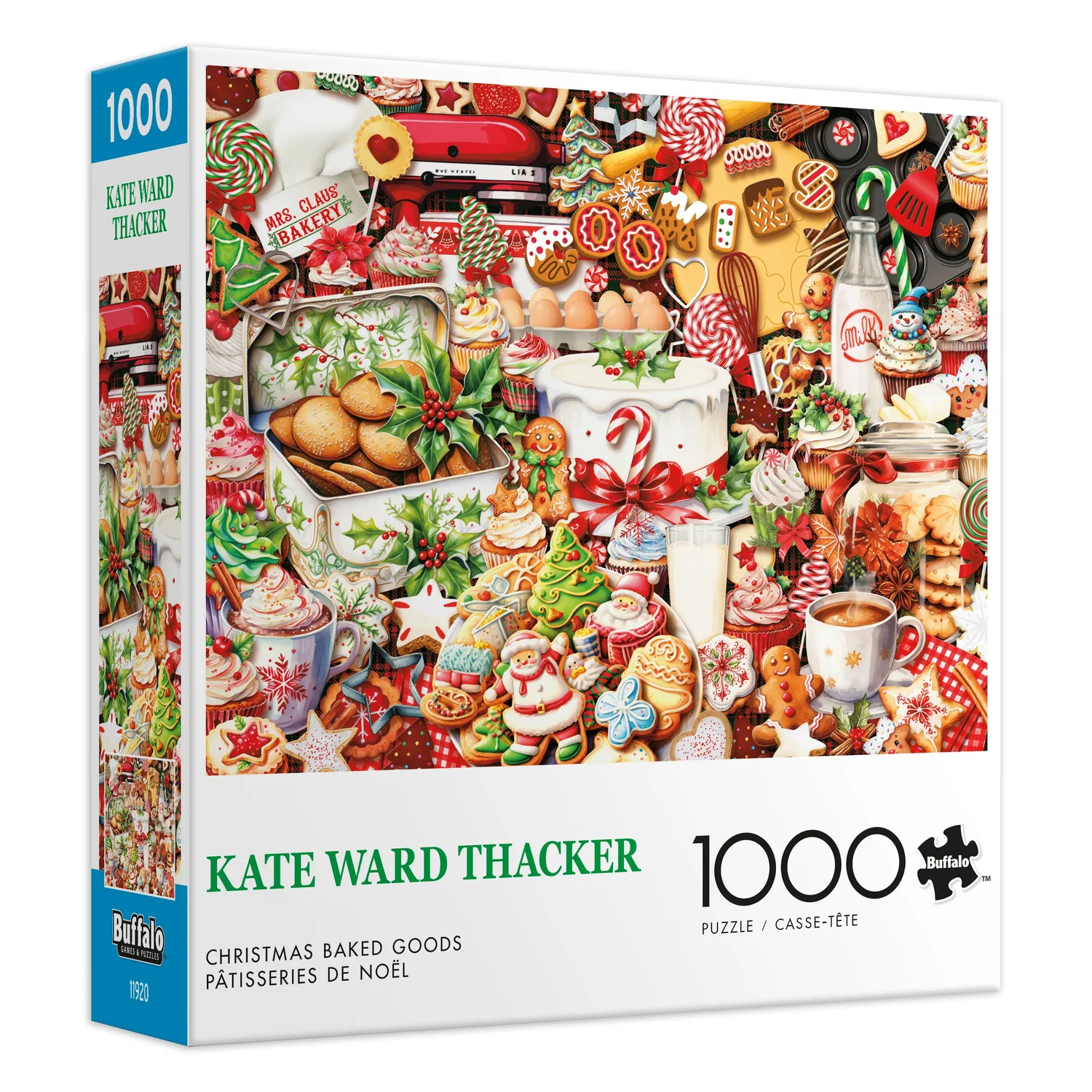 Buffalo Games Christmas Baked Goods puslespil 1000 brikker jul