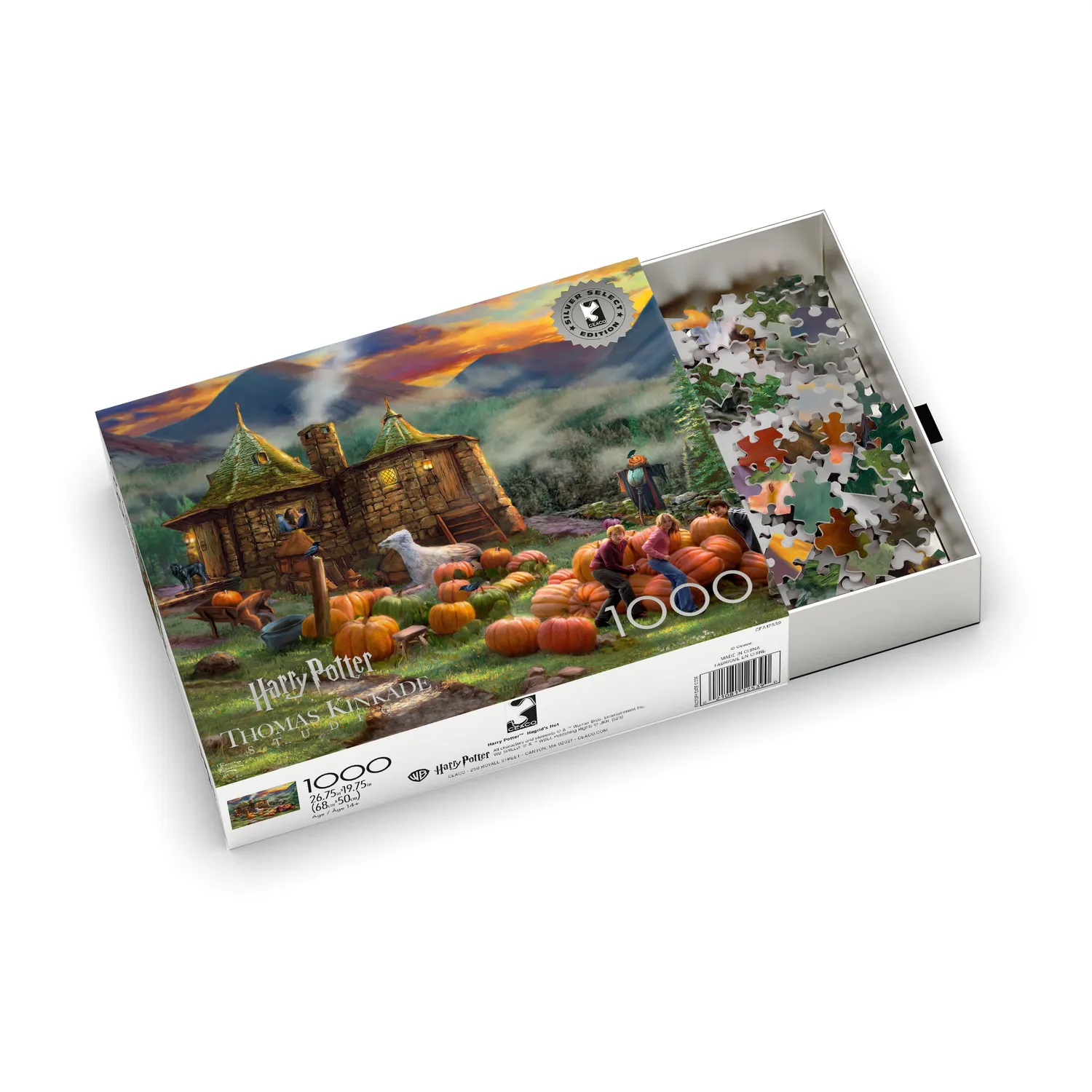 Ceaco Silver Select Hagrids Hut puslespil 1000 brikker Harry Potter