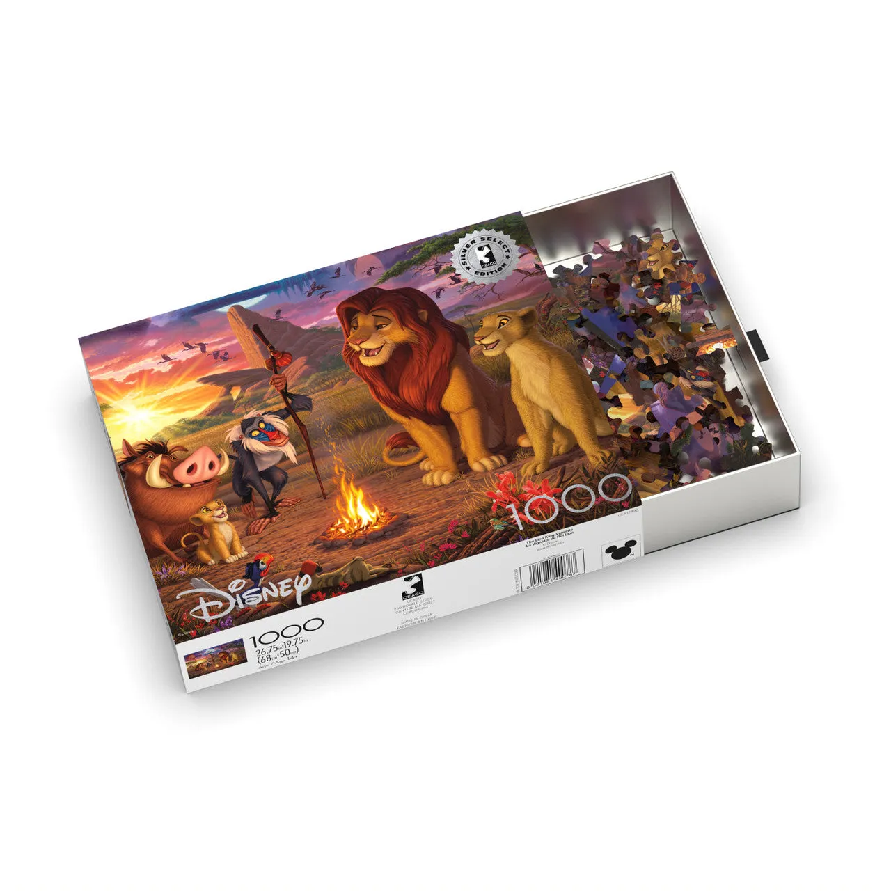 Buffalo Games Silver Select Disney Lion King puslespil 1000 brikker film