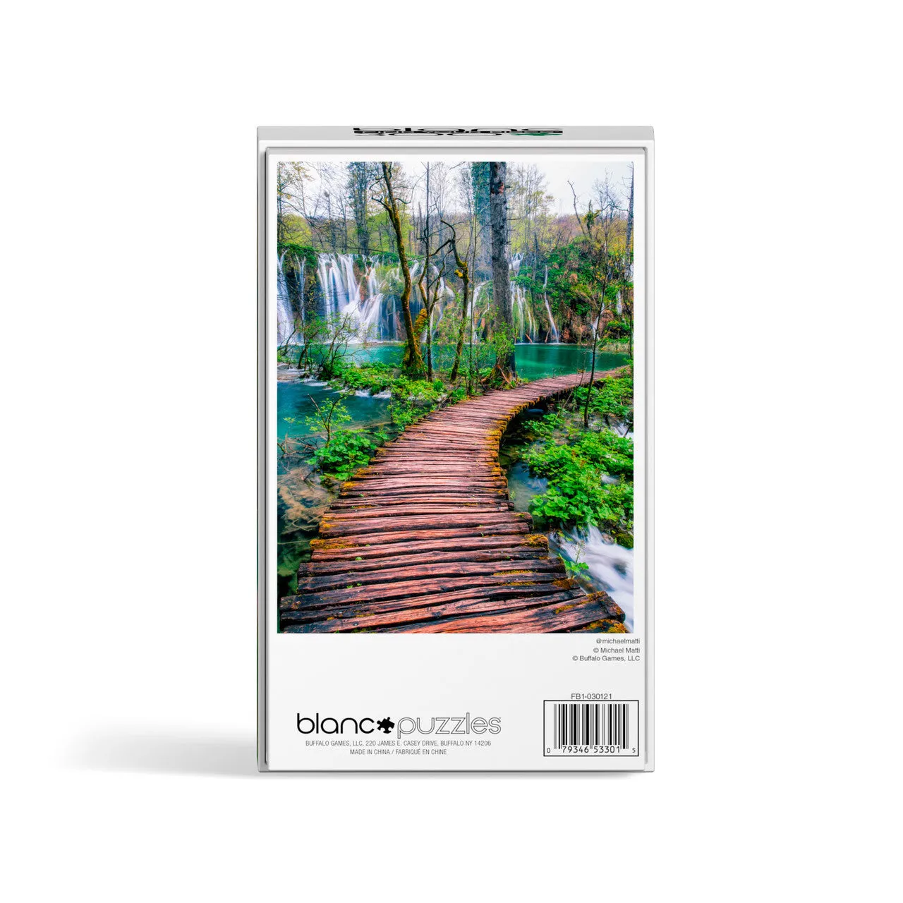 Buffalo Games blanc Croatian Pathways puslespil 300 brikker Kroatien