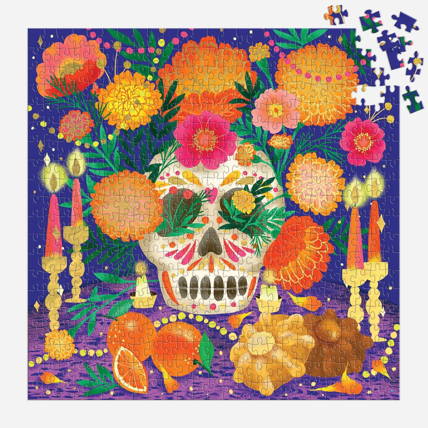 Galison Ofrenda del Día de Muertos 500 foliepuslespil