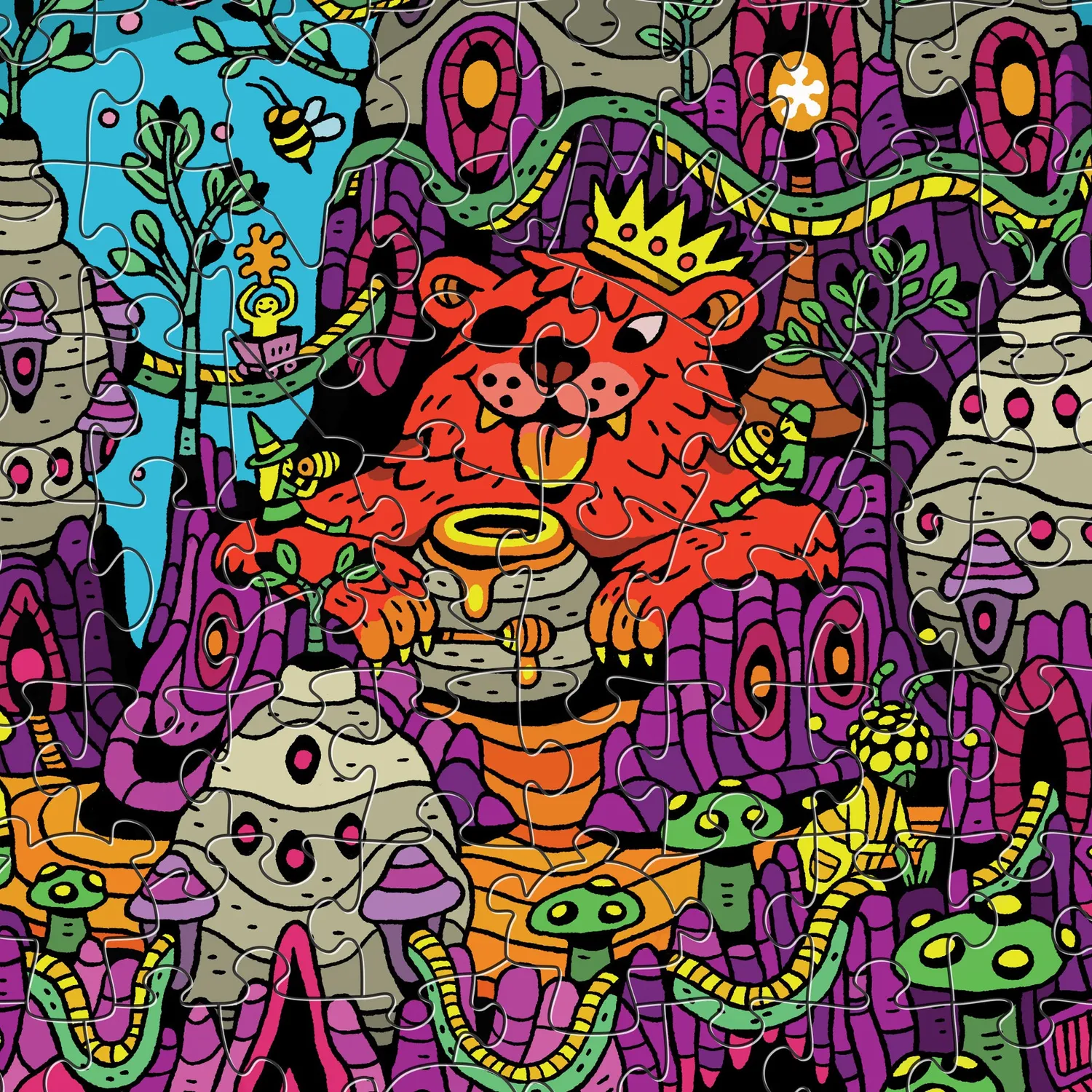 Magic Puzzle Company The Drippy Trip puslespil – magisk