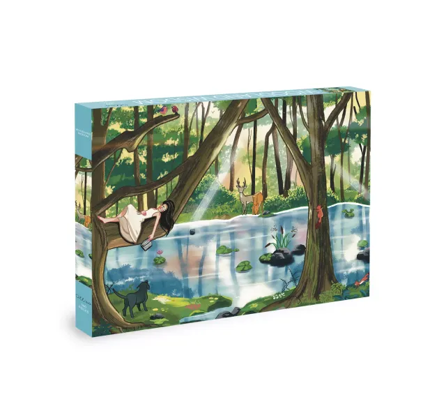 Olleo Woodland Wisdom puslespil 500 brikker – skovmotiv