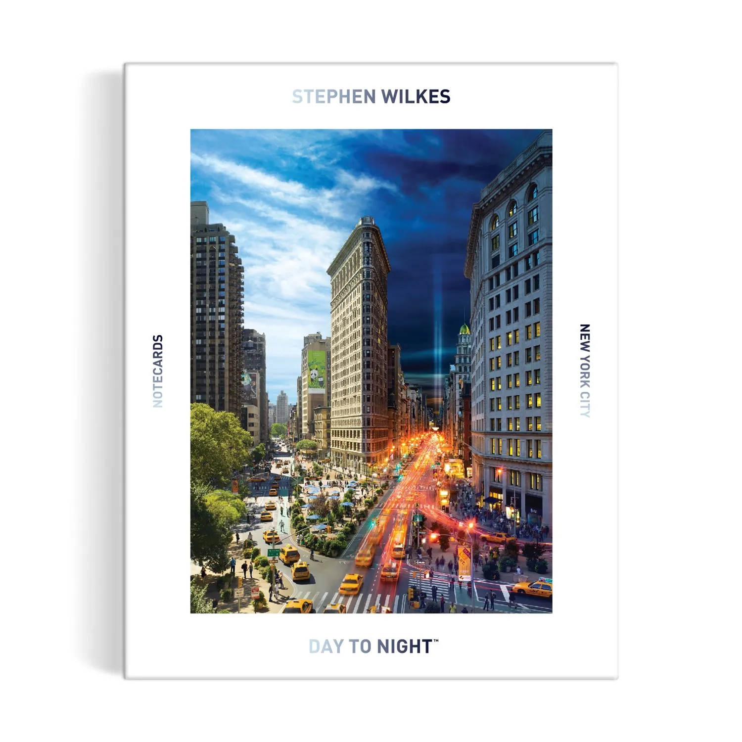 Good Puzzle Co. Day to Night New York City brevkortsæt 16 stk med kuverter