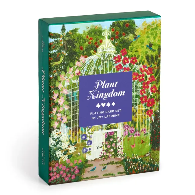 Galison Joy Laforme Plant Kingdom spillekort 2 sæt have