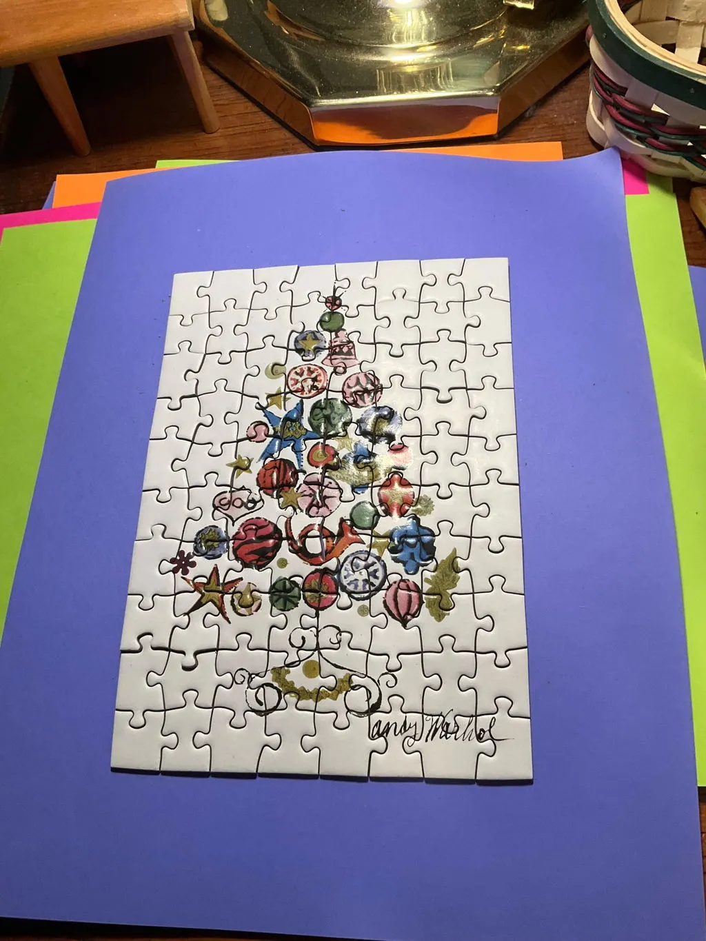 Good Puzzle Co. Laforme Winter Lights julekalender 12x80