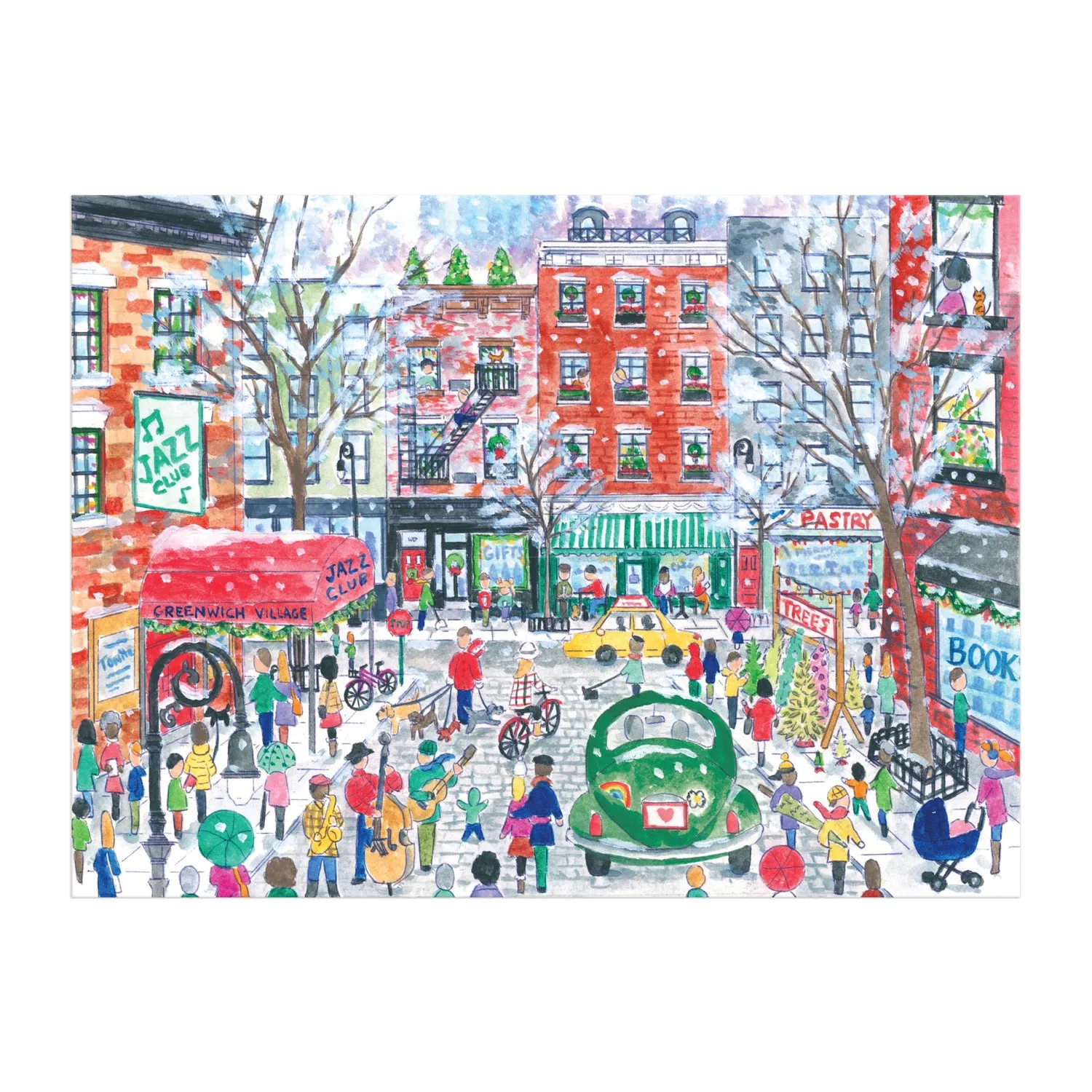 Good Puzzle Co. Storrings Christmas puslespil 1000 Greenwich
