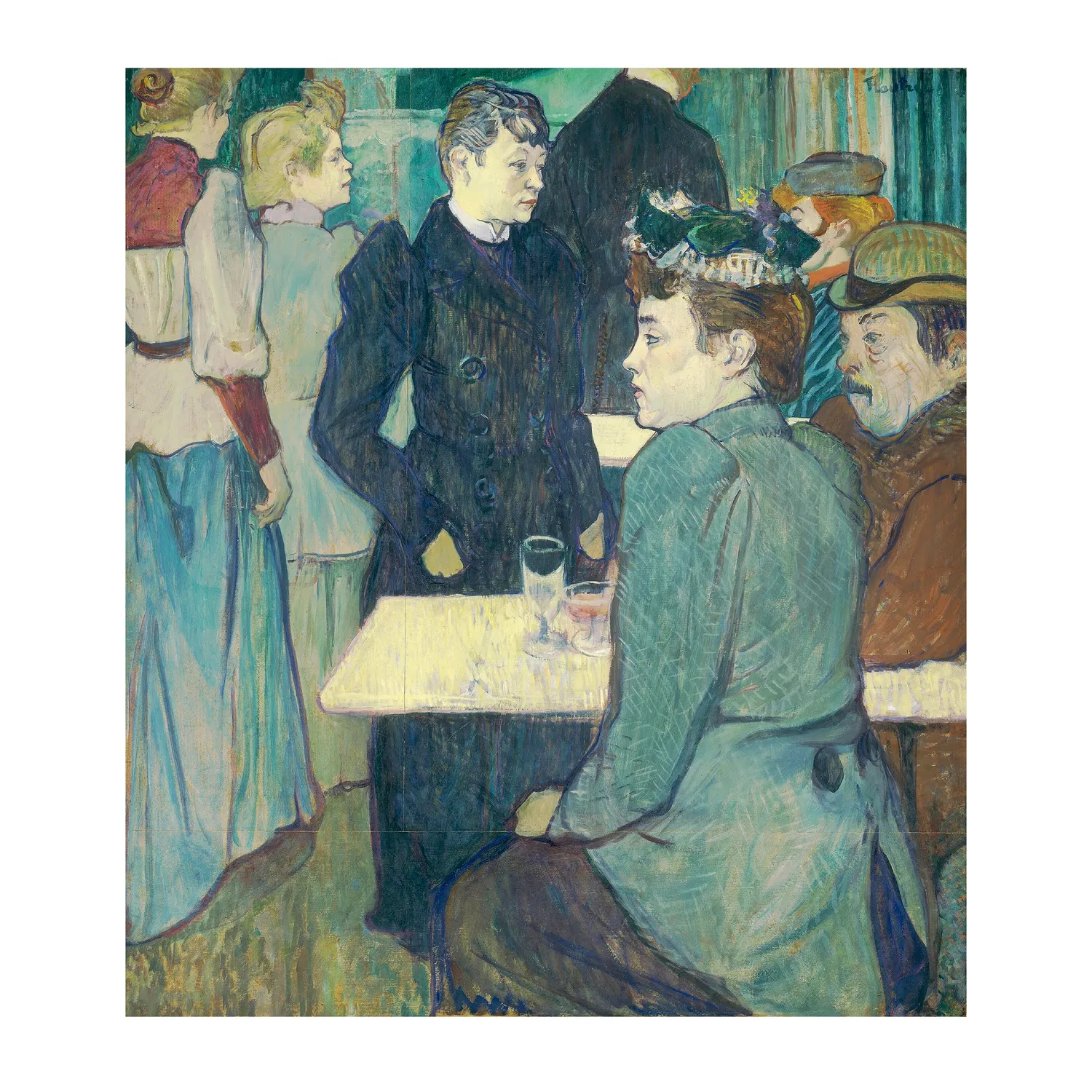 Pomegranate Henri de Toulouse-Lautrec 2027 vægkalender kunst