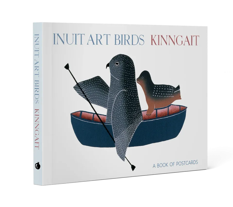 Inuit Art Birds postkortbog 30 fuglemotiver