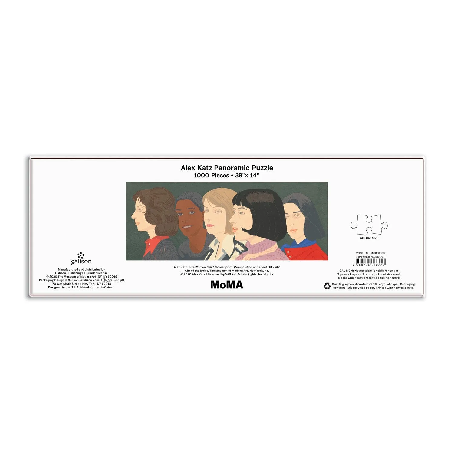 Good Puzzle Co Five Women puslespil 1000 brikker panorama