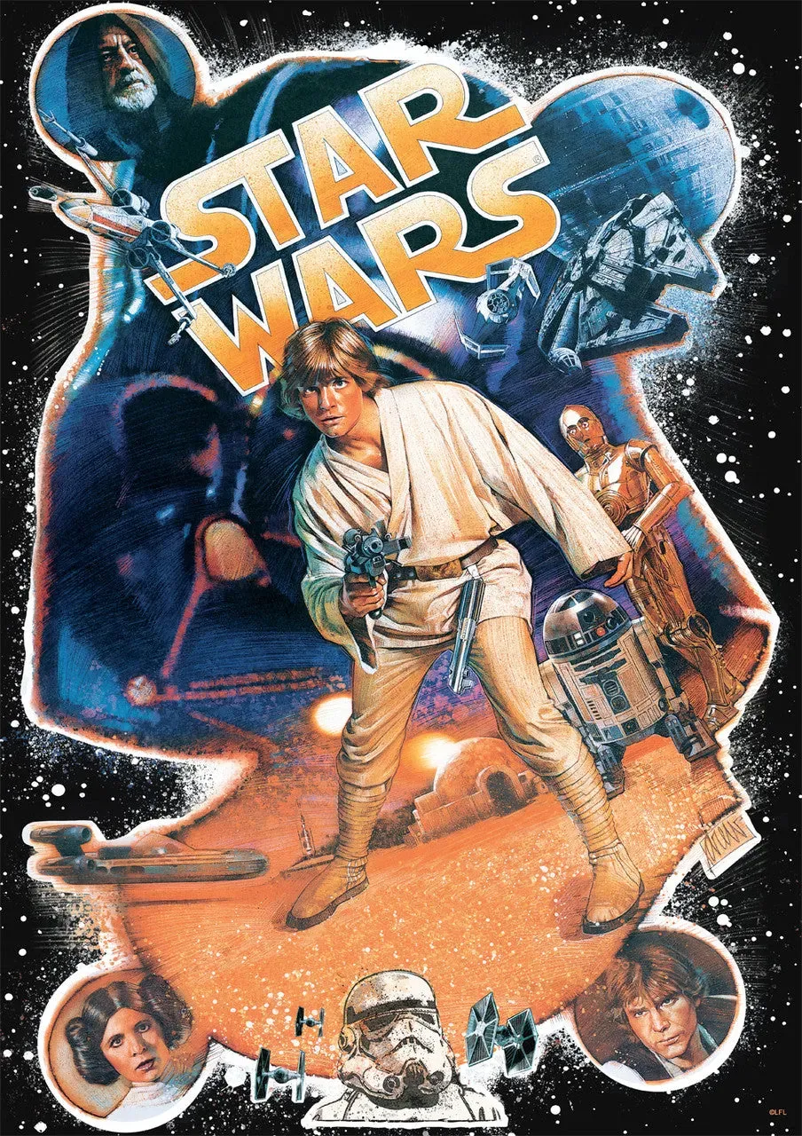 Buffalo Games Skywalkers First Shot puslespil 500 brikker Star Wars