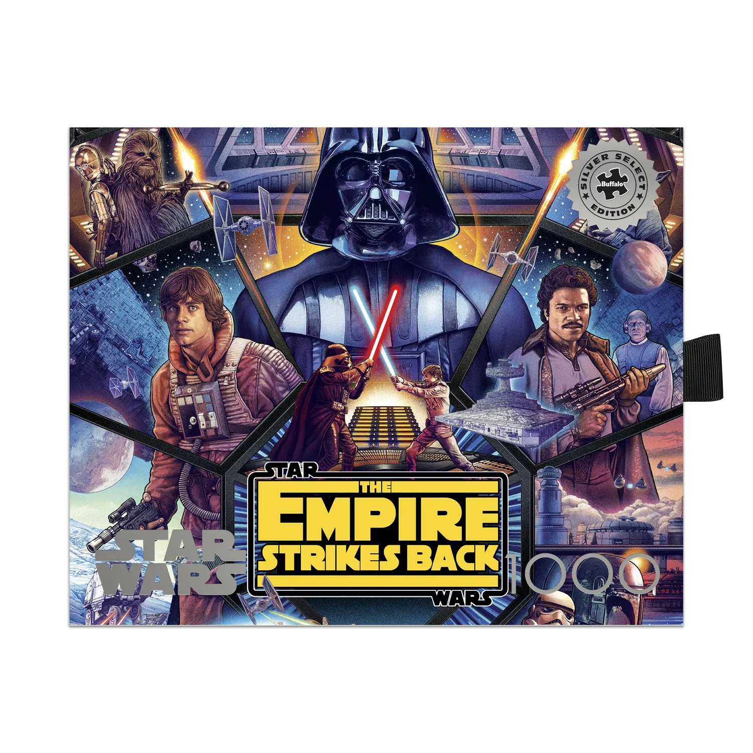 Buffalo Games Silver Select Star Wars puslespil 1000 brikker plakat