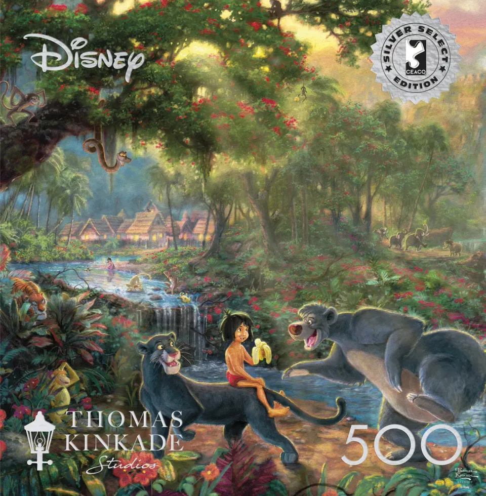 Ceaco Thomas Kinkade Disney Junglebogen puslespil 500 brikker