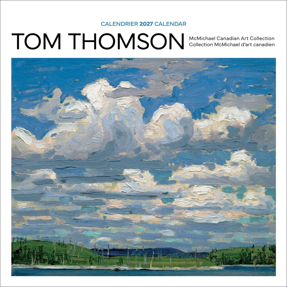 Pomegranate Tom Thomson vægkalender 2027 landskab