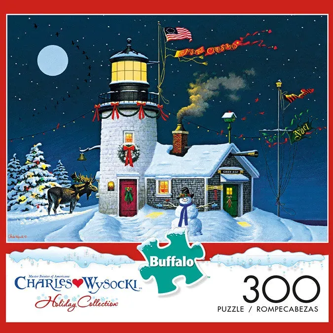 Buffalo Games Charles Wysocki Take Out Window puslespil 300 brikker jul