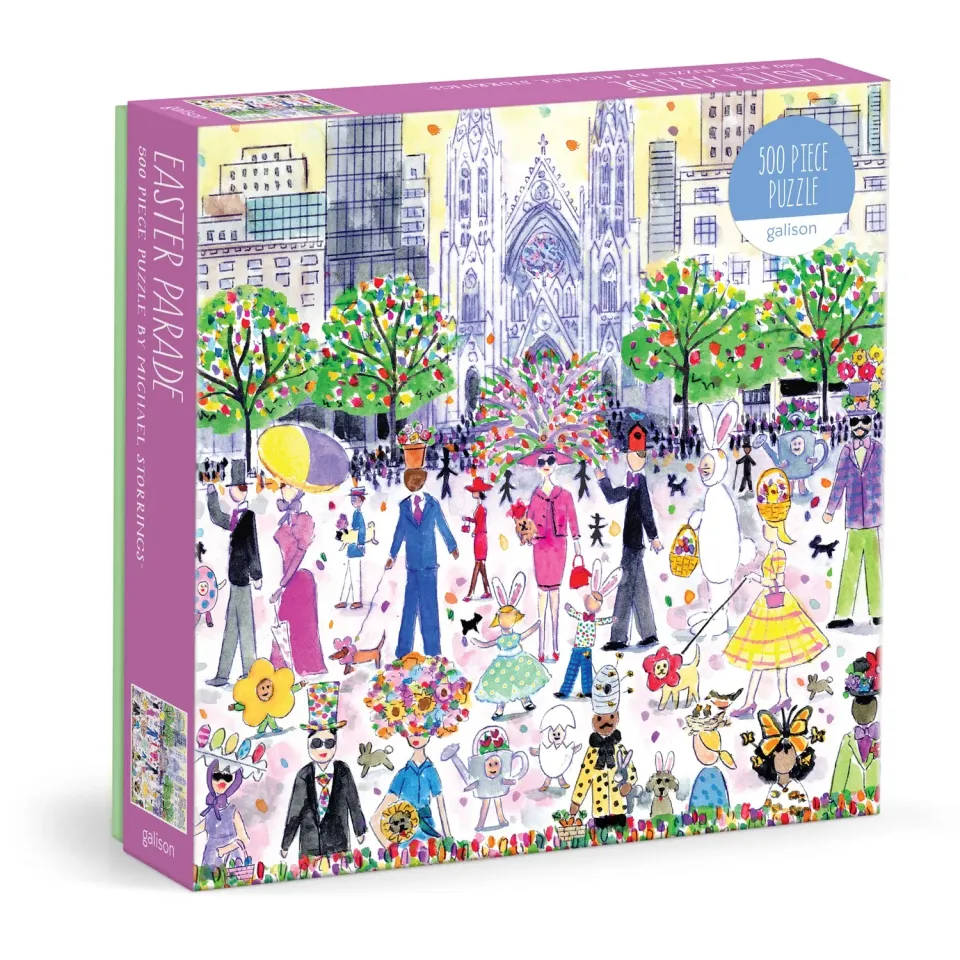Good Puzzle Co. Michael Storrings Easter Parade puslespil 500 brikker påske