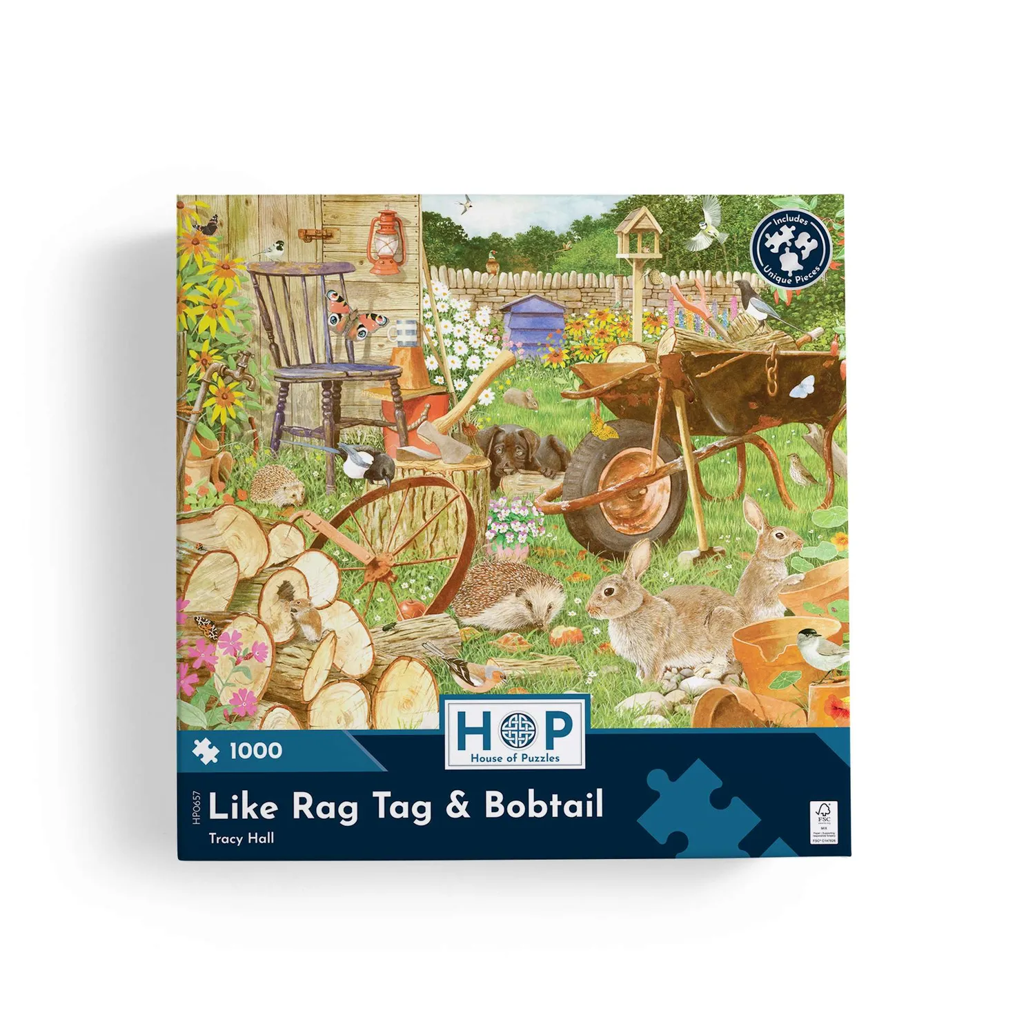 House of Puzzles Like Rag Tag and Bobtail 1000 puslespil have