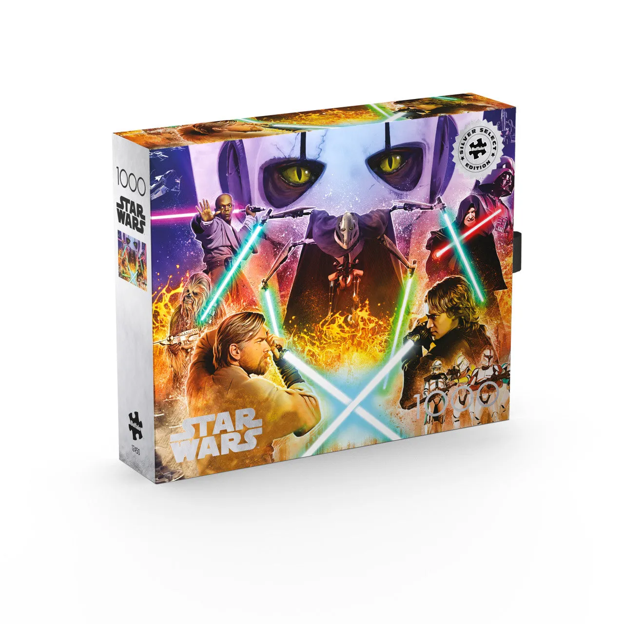 Buffalo Games Star Wars Silver Select puslespil 1000 brikker