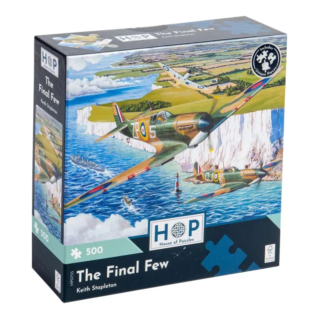 House of Puzzles The Final Few puslespil 500 brikker militær