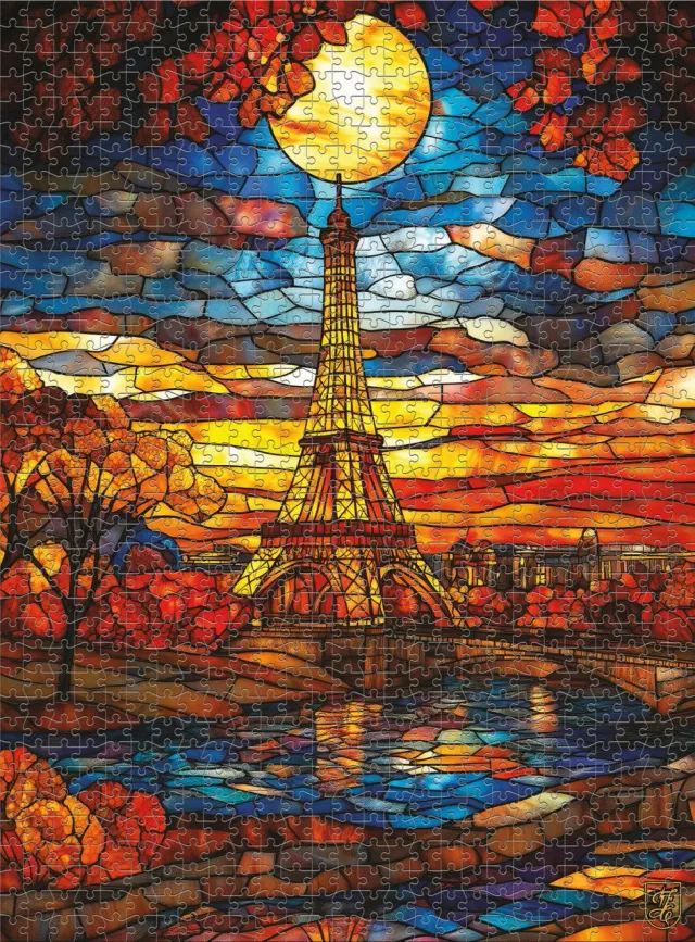 Buffalo Games Sapphire Parisian Dream puslespil 1000 brikker