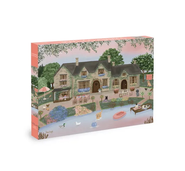 Olleo Summer Cottage puslespil 1000 brikker sommerhus
