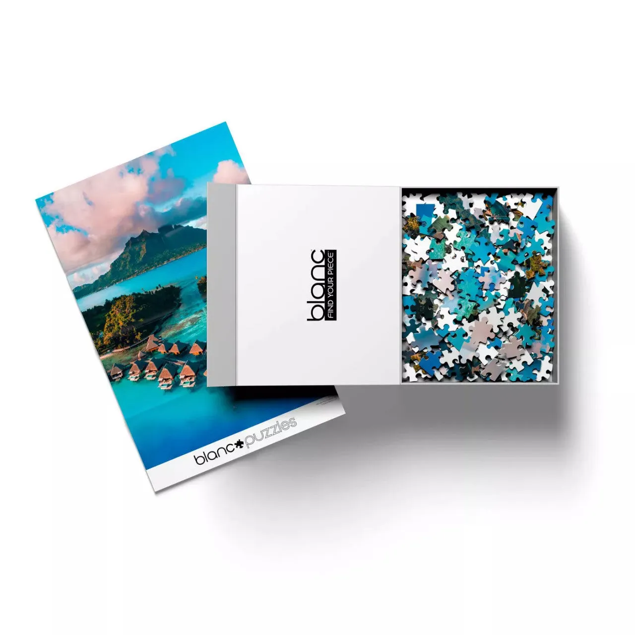 blanc Bora Bora Blue puslespil 500 brikker havmotiv