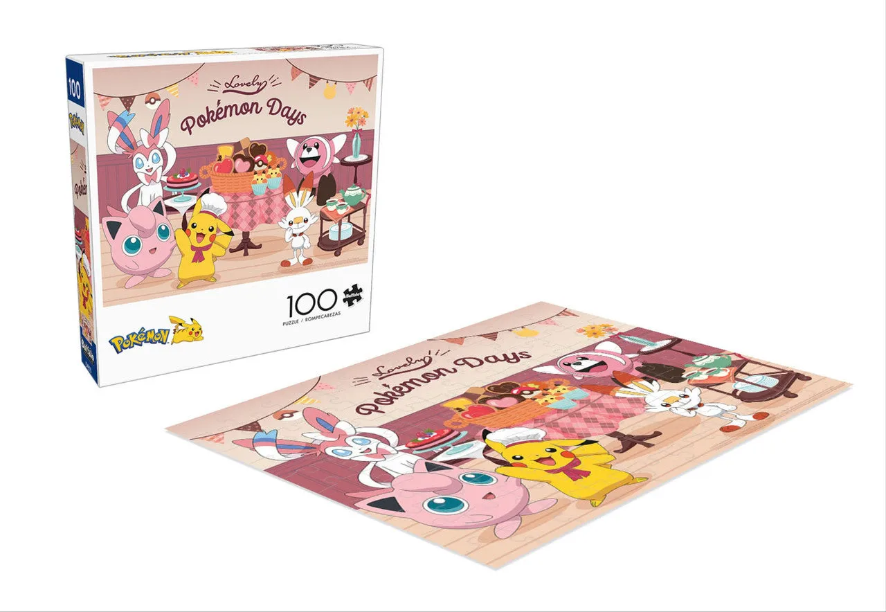 Buffalo Games Lovely Pokemon Days puslespil 100 brikker børn