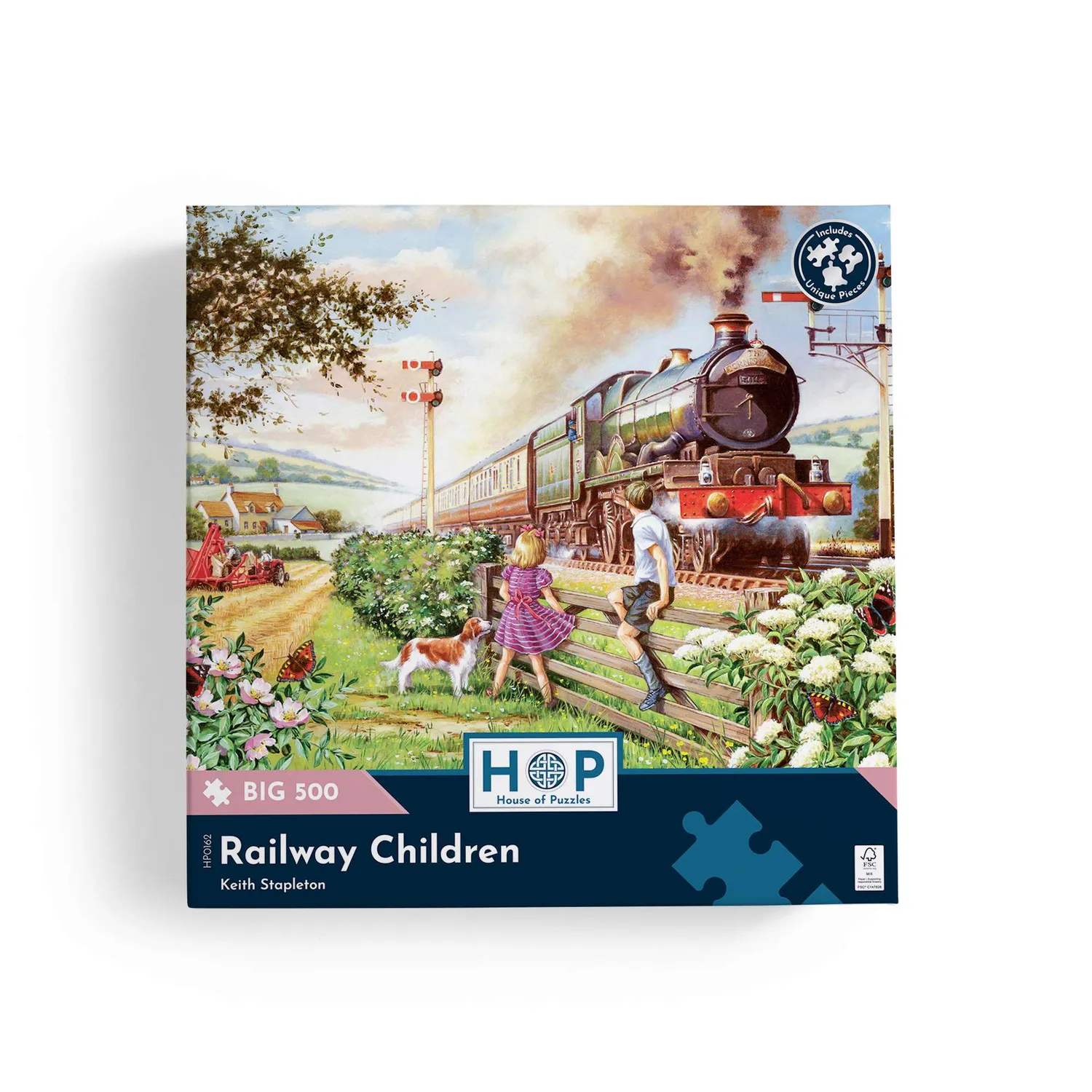 House of Puzzle Railway Children BIG 500 puslespil 500 brikker