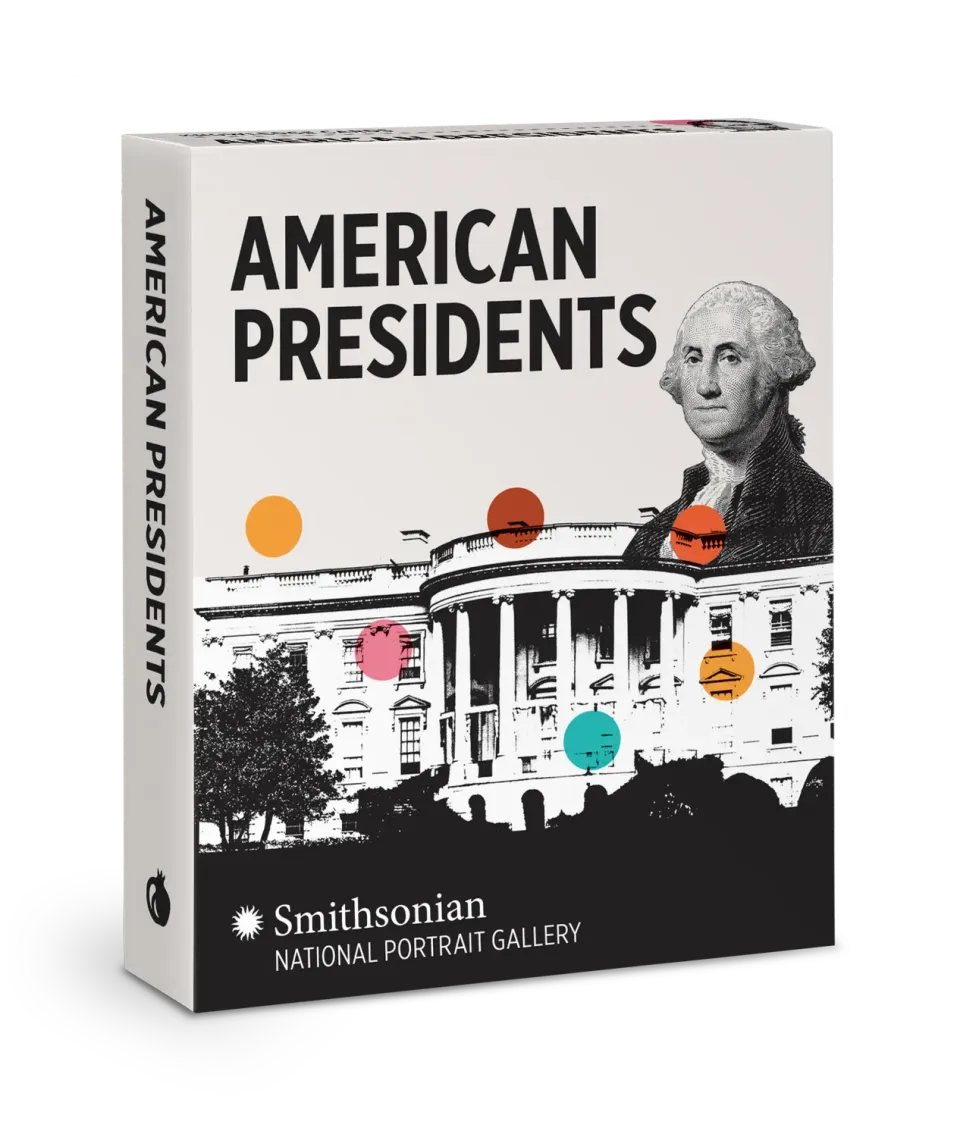 Pomegranate American Presidents videnskort 48 kort historie