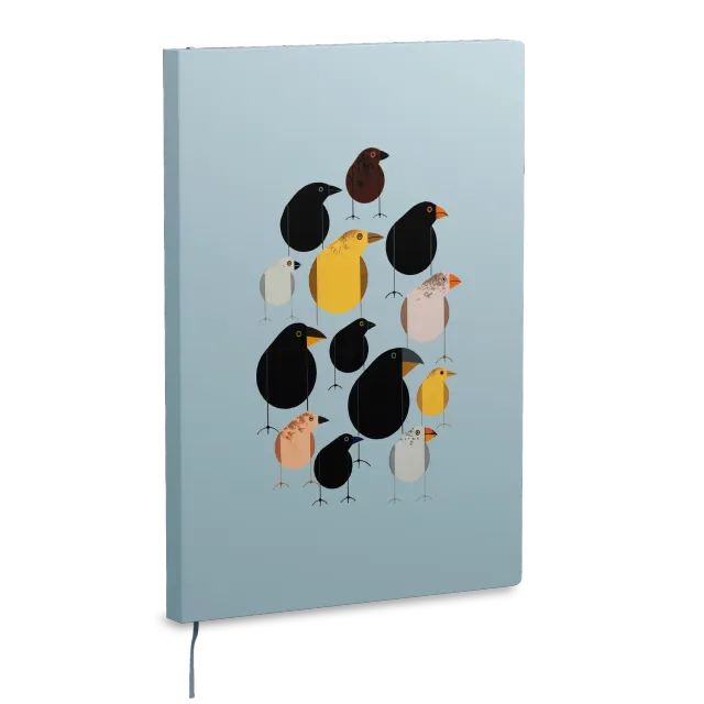 Pomegranate Charley Harper Journal notesbog standard fugle