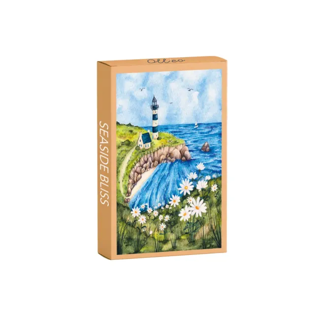 Olleo Seaside Bliss puslespil 99 brikker – kystmotiv