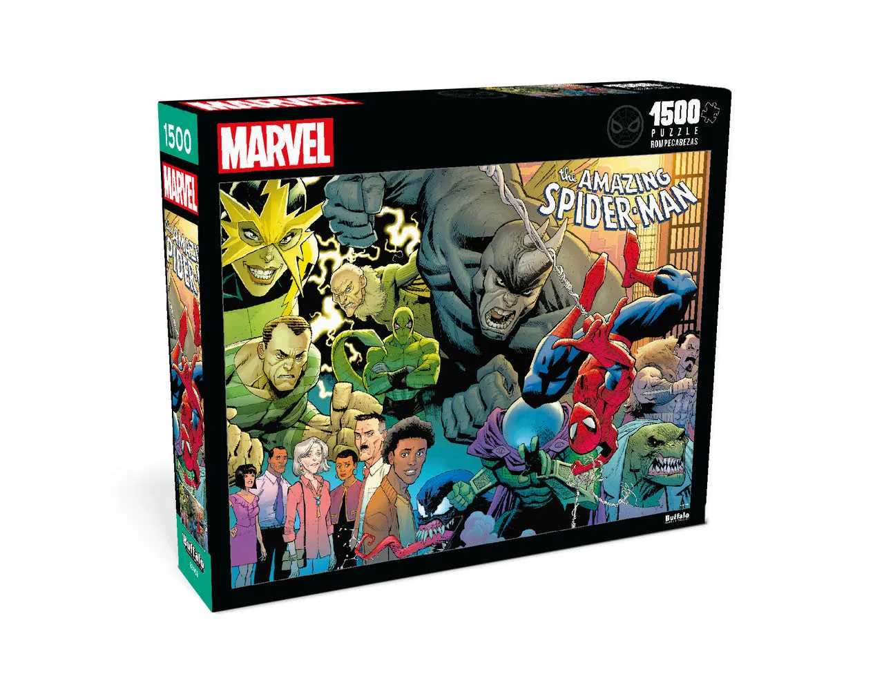 Buffalo Games Marvel Back To Basics Spider-Man puslespil 1500 brikker