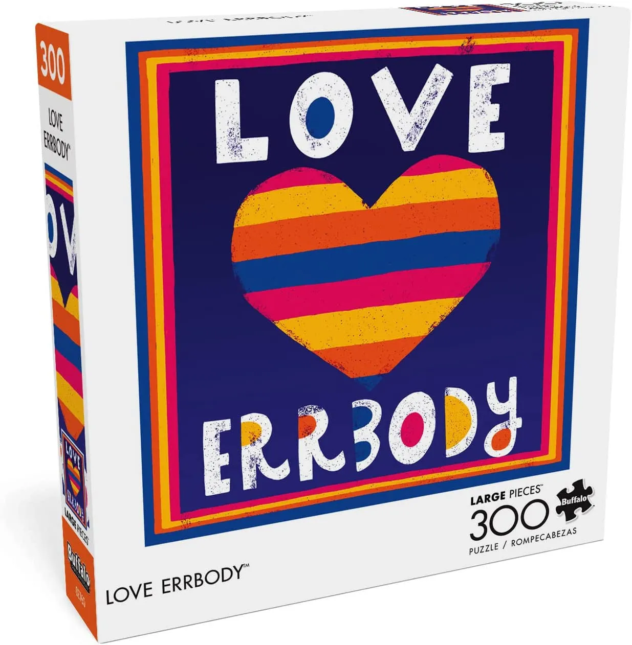Buffalo Games Love Errbody puslespil 300 store brikker hjerte