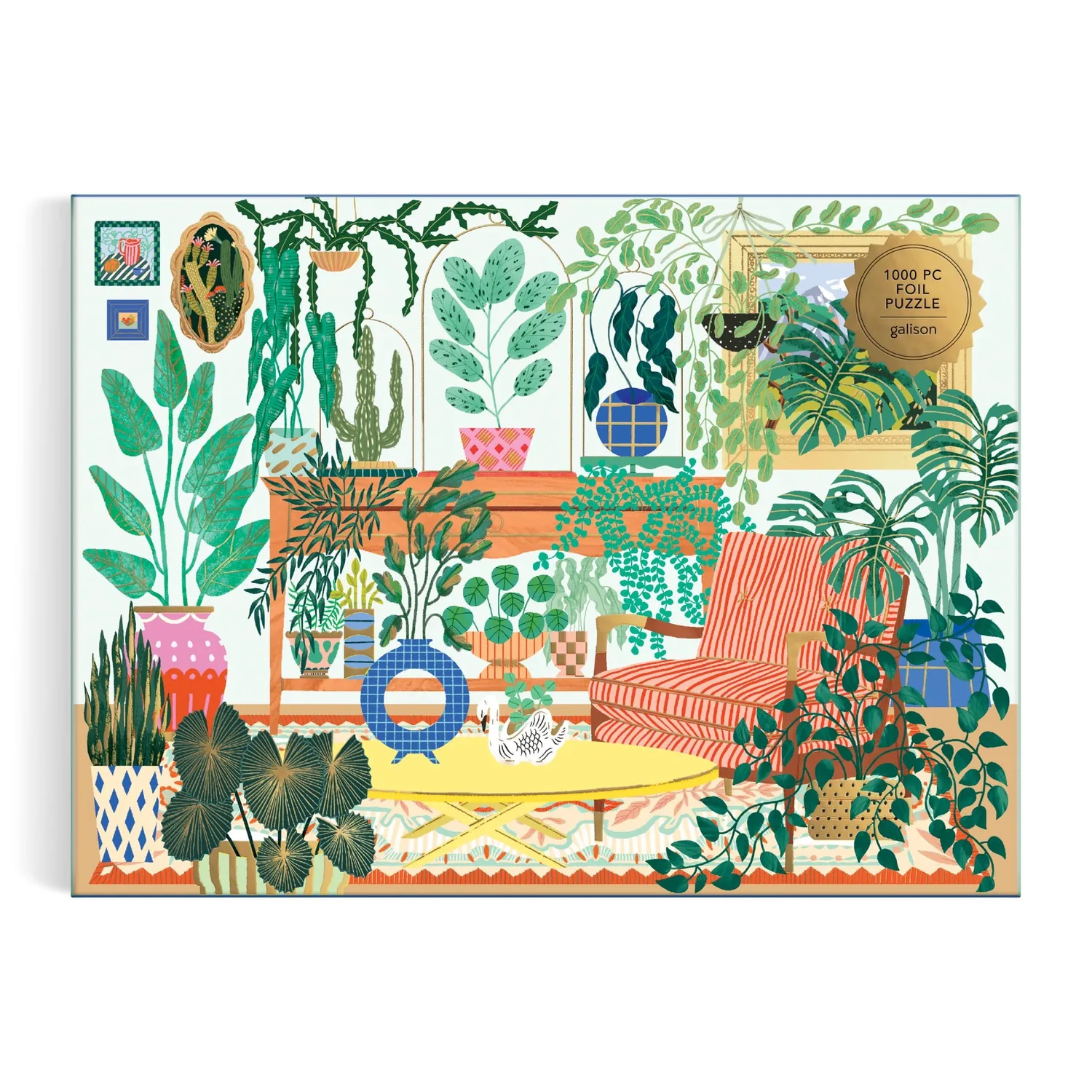 Good Puzzle Co. Houseplant Haven puslespil 1000 brikker folie
