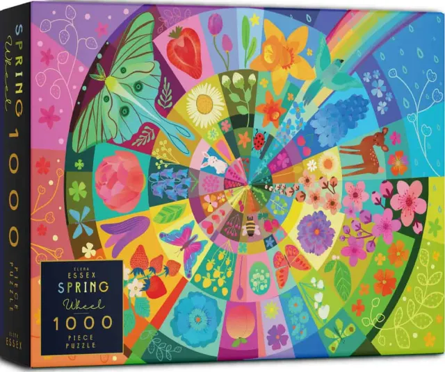 Elena Essex Spring Wheel puslespil 1000 brikker forårsmotiv