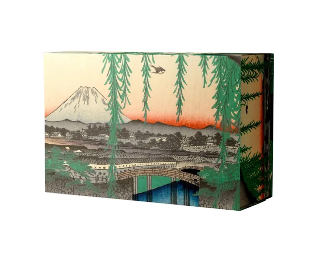 Pomegranate Hiroshige postkort sæt æske japansk
